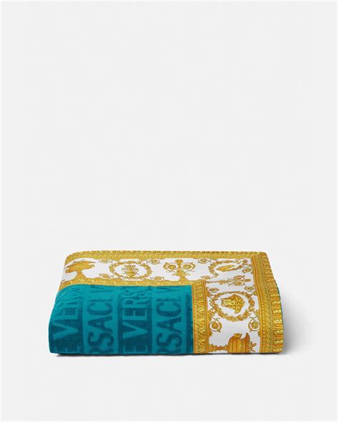 versace face towel|versace towel beach.